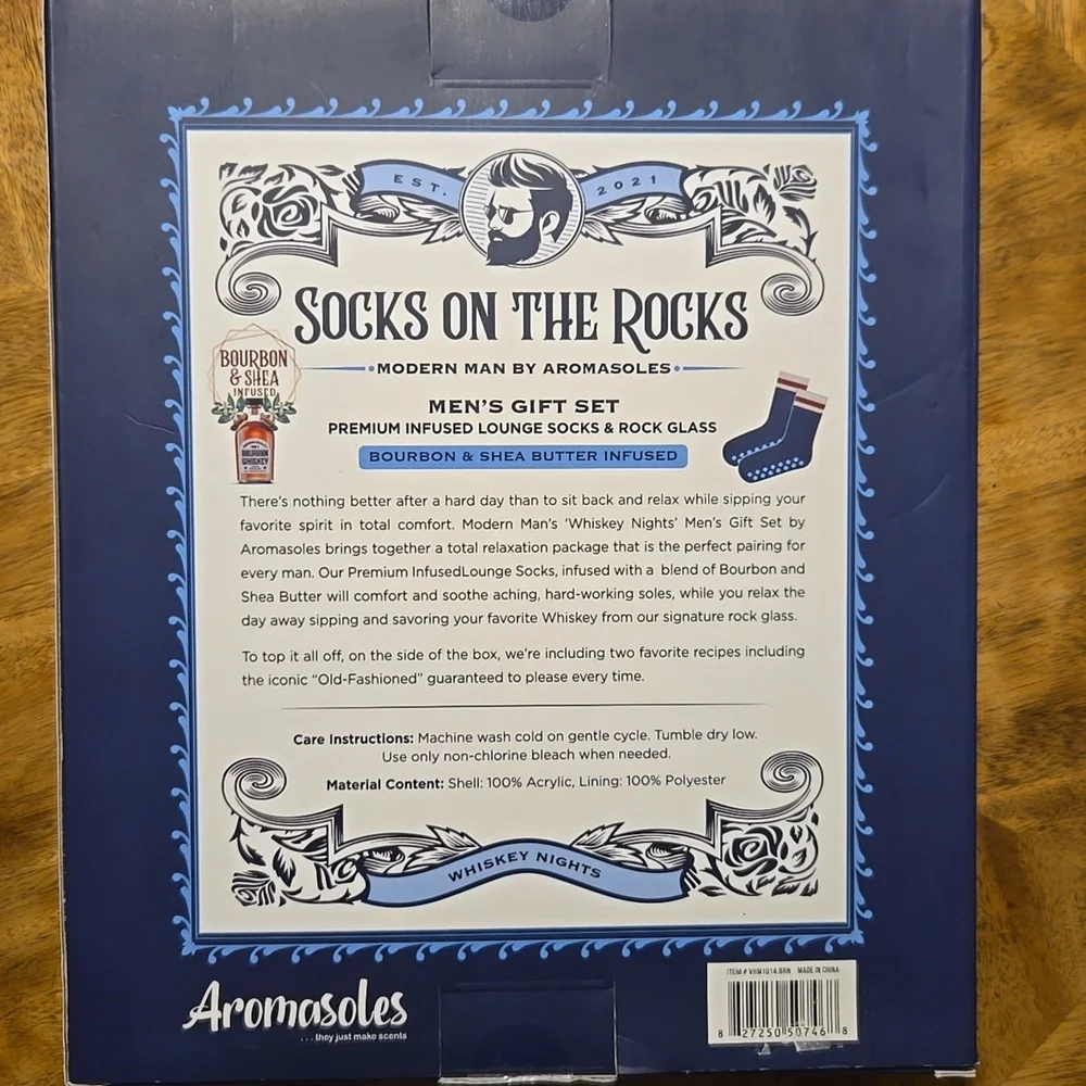 Socks On The Rocks Gift Set - Picture 2 of 5
